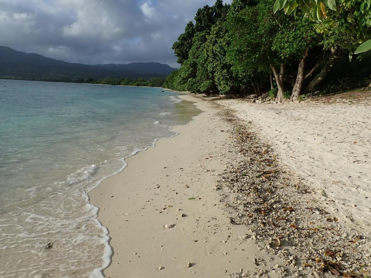 Whispering Palms - Absolute Beachfront Villas Порт-Вила Экстерьер фото